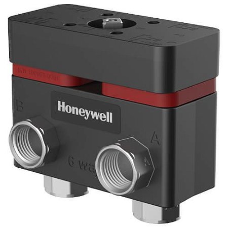 Série VB6 de 1/2 ″, válvula de esfera de controle de 6 vias e atuador modulante (1,9 / 0,8 Cv)