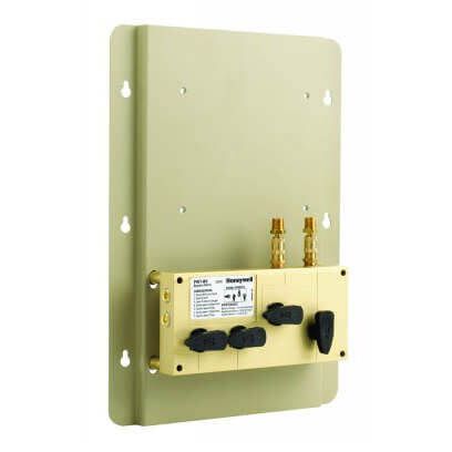 Manifold da válvula de desvio para sensor de pressão diferencial úmido PWT