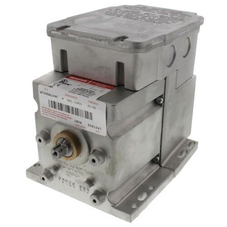 Atuador montado com pé de retorno por mola de 24 V, 60 lb-pol.
