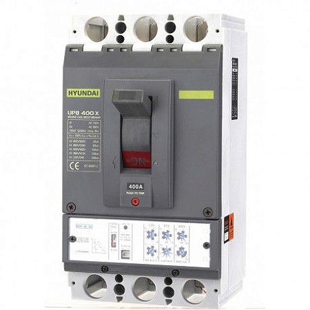 UPB160-L4PT4160F HYUNDAI TERMO INT AUT. AJUST. 4P, 130KA A 380/415V, 128-160A