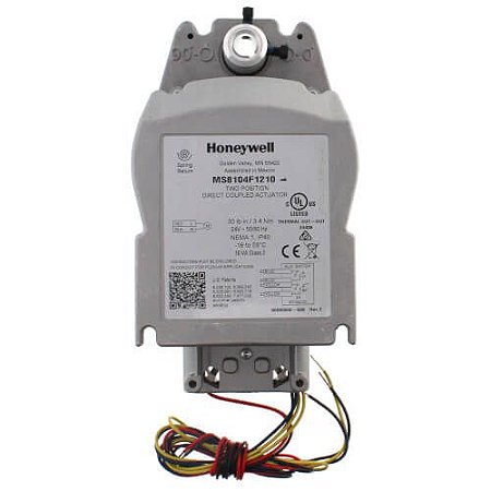 Atuador de retorno por mola de duas posições de ação rápida c / 2 Aux. Interruptores (CW e CCW, 24 V, 30 lb-in)
