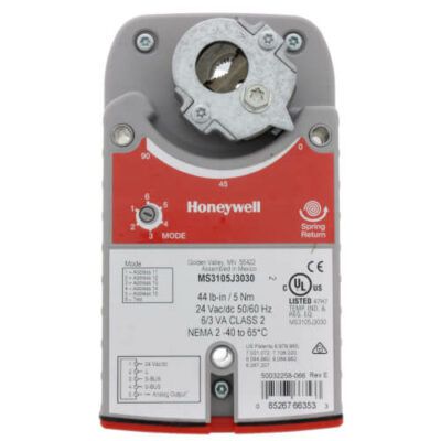 Atuador de acoplamento direto com retorno por mola habilitado para Sylk, 10 Nm, 88 lb-in.