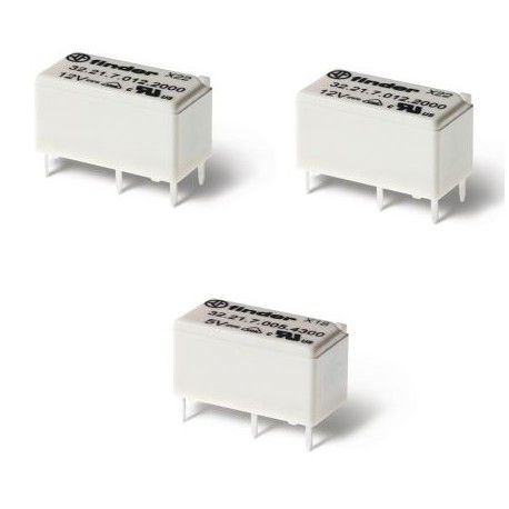 322170122000 FINDER Series 32 Mini relé para circuito impresso 6 A