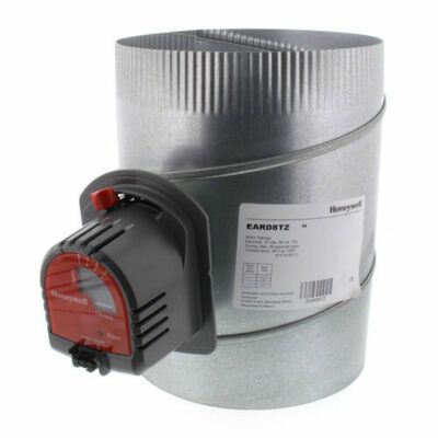 Amortecedor de ar fresco motorizado TrueZONE redondo de 8 ″