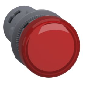 XA2EVQ4LC - Sinalizador monobloco plástico Ø22mm, LED, vermelho, 380...400VCA