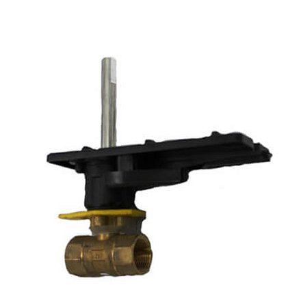 Válvula de esfera de controle roscada de latão de 2 "2 vias para atuador DCA (100 Cv)