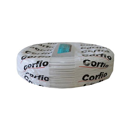 CABO FLEXÍVEL 4,0MM BRANCO CORFIO C100