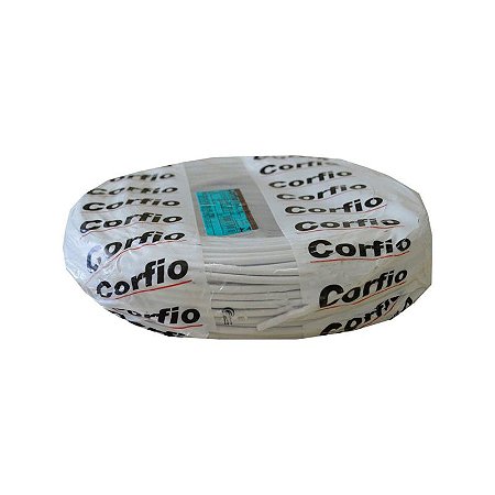 CABO FLEXÍVEL 6,0MM BRANCO CORFIO C100