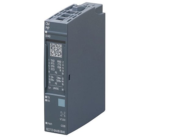 Siemens SIPLUS ET 200SP CM PtP -40 ... +60 °C Inicialização -25 °C - 6AG1137-6AA00-2BA0