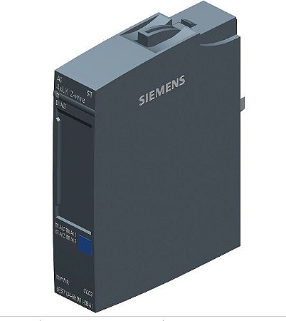 Siemens SIMATIC ET 200SP, MÓDULO DE ENTRADA ANALÓGICA, PADRÃO DE 2 FIOS AI 4XU/I - 6ES7134-6HD01-2BA1