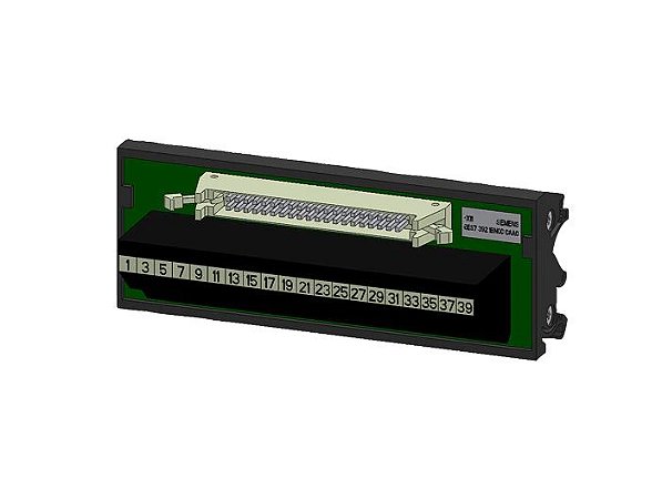 Módulo terminal Siemens SIMATIC S7-300 Terminais de mola Para módulos de 64 canais - 6ES7392-1BN00-0AA0