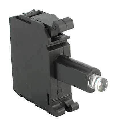 800F-NUR Braçadeira de parafuso de LED vermelho de 24-120V