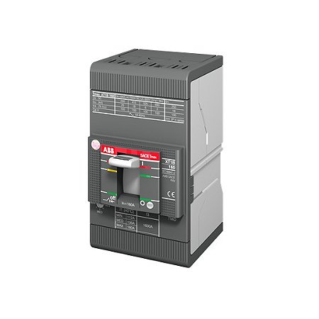 DISJUNTOR EM CAIXA MOLDADA XT1S 50 A, 3 POLOS, RELÉ TMD, ICU 50 KA EM 380V, 1SDA067431R1, ABB