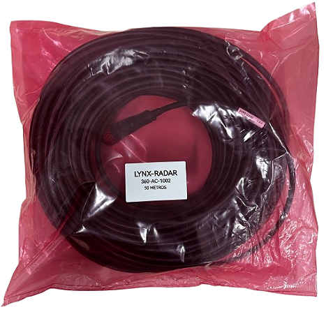 CABO DE ALIMENTACAO RADAR 50M LYNX-RADAR-360-AC-1002