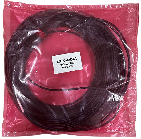 CABO DE COMUNICACAO RADAR 50M LYNX-RADAR-360-AC-1003