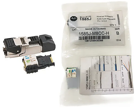 CONECTOR REDE RJ45 1585J-M8CC-H ALLEN-BRADLEY