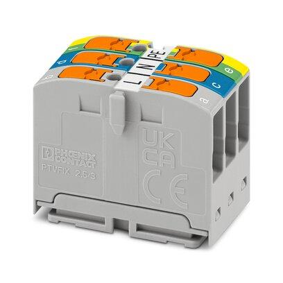1300612 Phoenix Contact - PTVFIX 2,5-L/N/GNYE