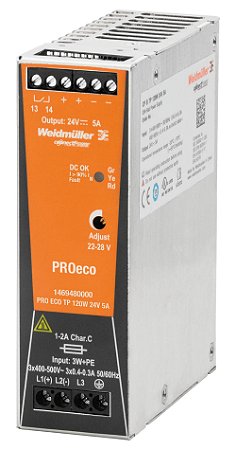 1469480000 Weidmuller - PRO ECO 120W 24V 5A