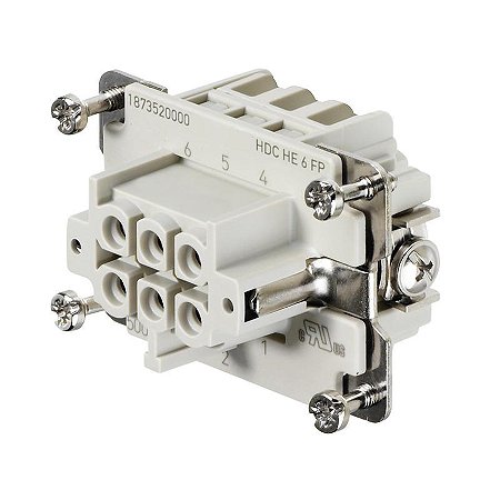 1873520000 Weidmuller - HDC HE 6 FP