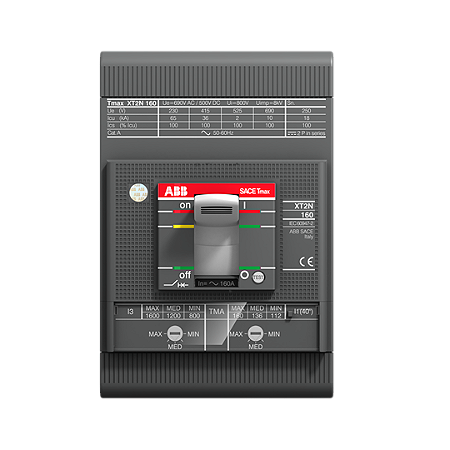 1SDA067768R1 ABB - XT2S 160 MA 80 Im=480...1120 3p F F