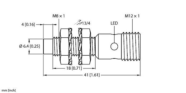 4669660 Turck - NI3-EG08K-AP6X-H1341