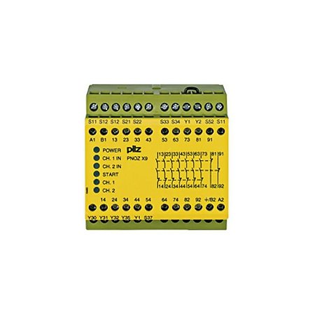774606 - Pilz - PNOZ X9 200-230VAC 24VDC 7n/o 2n/c 2so