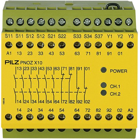 774709 Pilz - PNOZ X10 24VDC 6N/O 4N/C 3LED