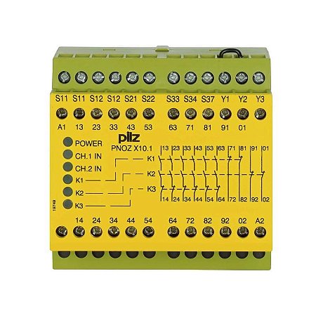 774749 Pilz - PNOZ X10.1 24VDC 6n/o 4n/c 6LED
