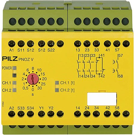 774790 Pilz - PNOZ-V-30S-24VDC-3N/O-1N/C-1N/O-T
