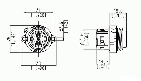 C016 20C003 200 12 Amphenol