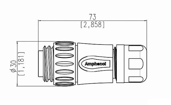 C016 30H006 100 12 Amphenol