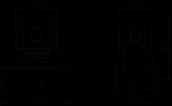 C146 10A008 500 12 Amphenol