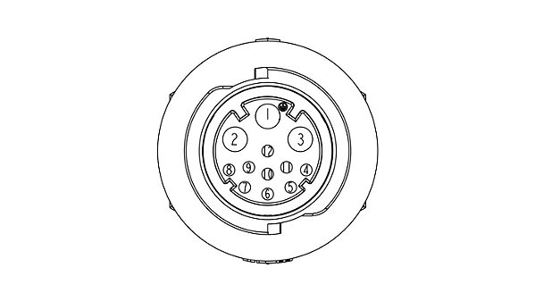 DCD-12RMFS-QC8001 Amphenol