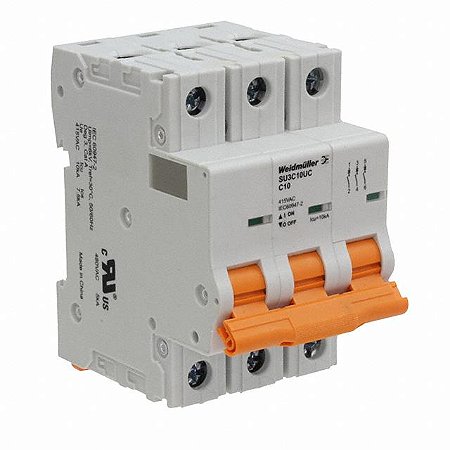 2480580000 Weidmuller - CB PROTECTOR 1077 3P C 10A ACDC