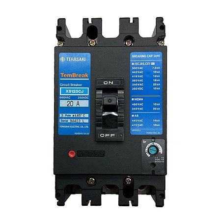 XS125CJ-3P-20A Terasaki