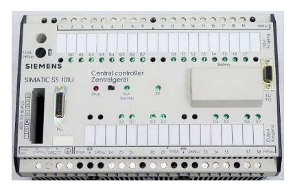SIEMENS 6ES5101-8UA23 Controlador central Simatic S5 101u