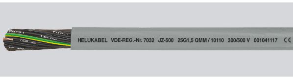 CABO JZ-500 12G 0,5 QMM HELUKABEL 10013