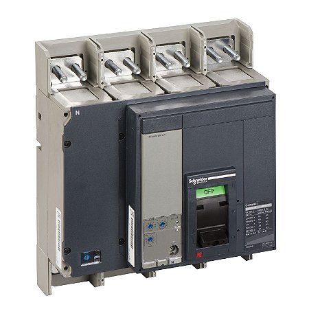 33469 - Disjuntor ComPact NS800N, 50 kA a 415 VAC, disparador Micrologic 2.0, 800 A, fixo, 4 pólos 4d