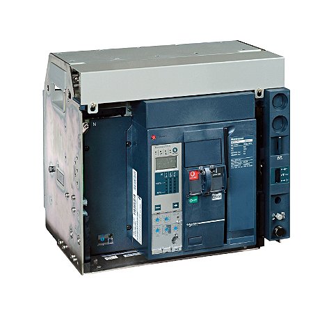 47225 - Disjuntor Masterpact NT10H1 - 1000 A - 4 pólos - extração - sem unidade de desarme