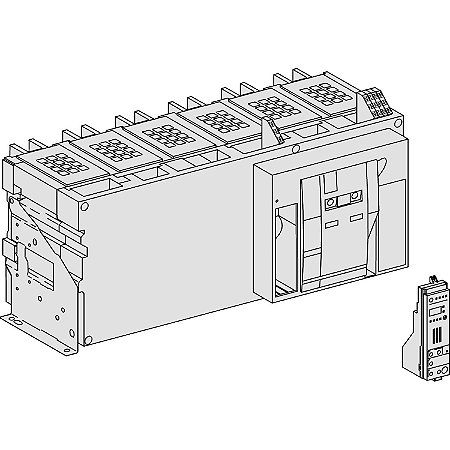 48116 - Disjuntor Masterpact NW50H2 - 5000 A - 4 pólos - fixo - sem relé