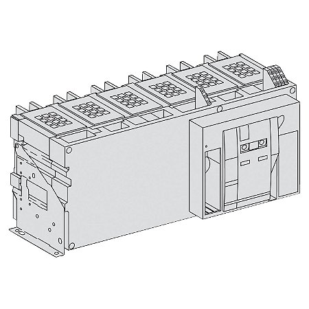 48107 - Disjuntor Masterpact NW40bH2 - 4000 A - 3 polos - fixo - sem relé