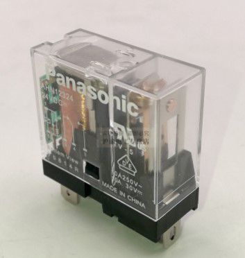 RELE MINI AHN12324 24V CC 1NAF 250V PANASONIC