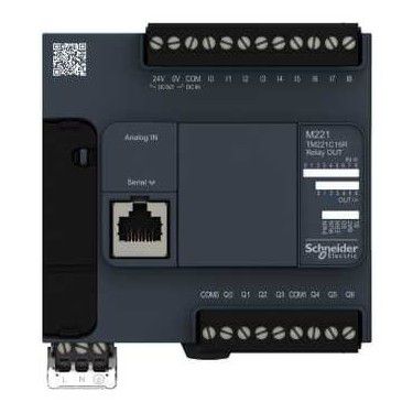 Controlador lógico TM221C16R Schneider Electric Modicon M221