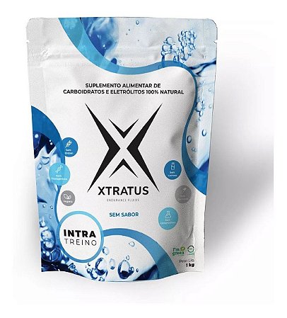 Xtratus Intratreino Natural Vegano Sem Sabor - 1 Kg