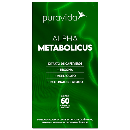 Alpha Metabolicos Pura Vida - 60 Caps