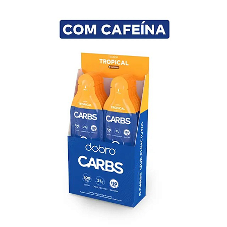 Dobro Carbs Gel Com Caffeina 10un - 30g