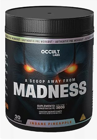 Occult Labs Pré Treino Madness 360g