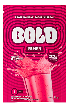 Bold Whey Protein Display 10 Sache De 30 G