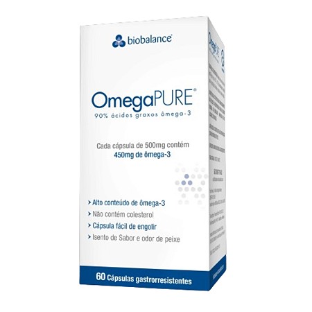 Bio balance Omegapure 60 Cápsulas - Omega Pure