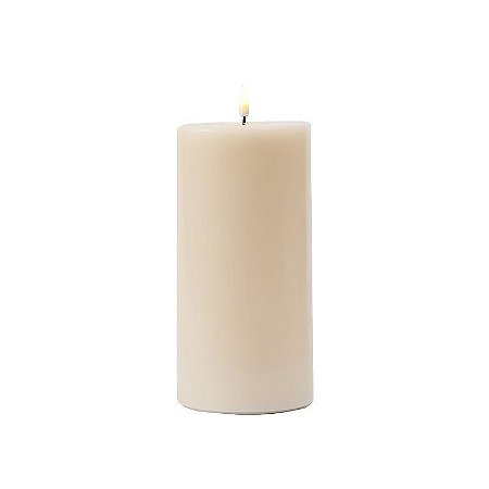 Vela Decorativa Cilíndrica 7cm X 15 Cm Pilar Decoração